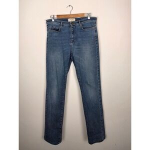 WEEKEND MaxMara Womens Jeans Blue Denim High Rise Straight Leg‎ Size 12